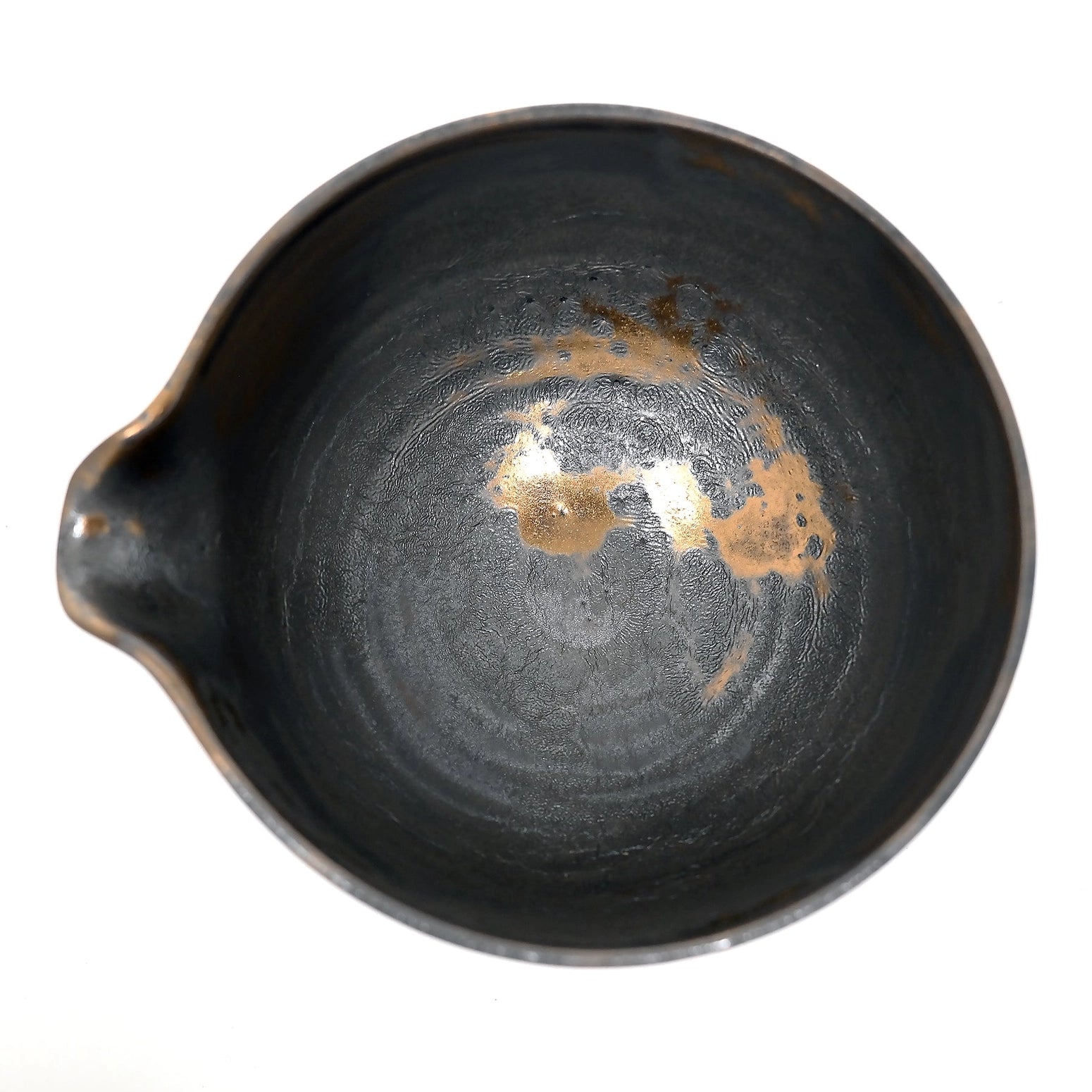 Yukiakari Katakuchi Matcha Bowl — Mangantataki Finish